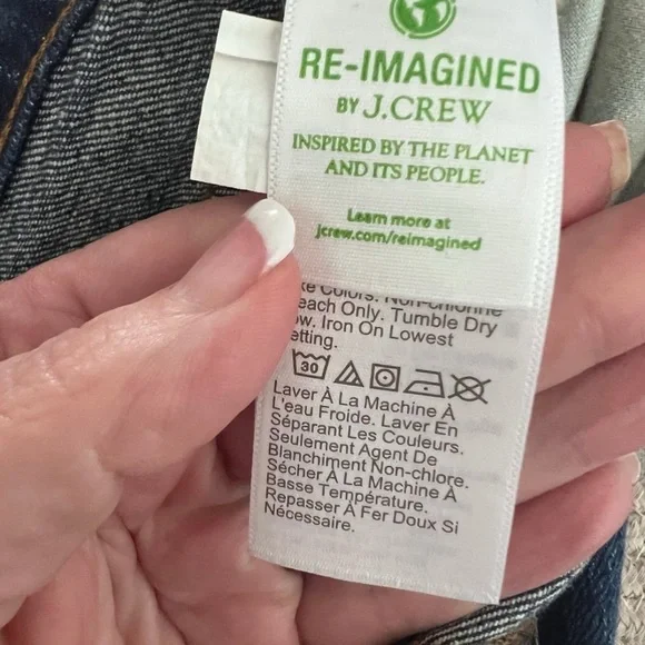 J. Crew Denim Rolled Cutoff Shorts - Picture 4 of 4